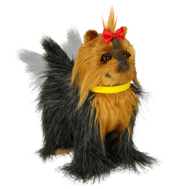 Interaktyvus šuo reaguoja į prisilietimus, judesius, pasivaikščiojimus, lojimą, lojimą York 7