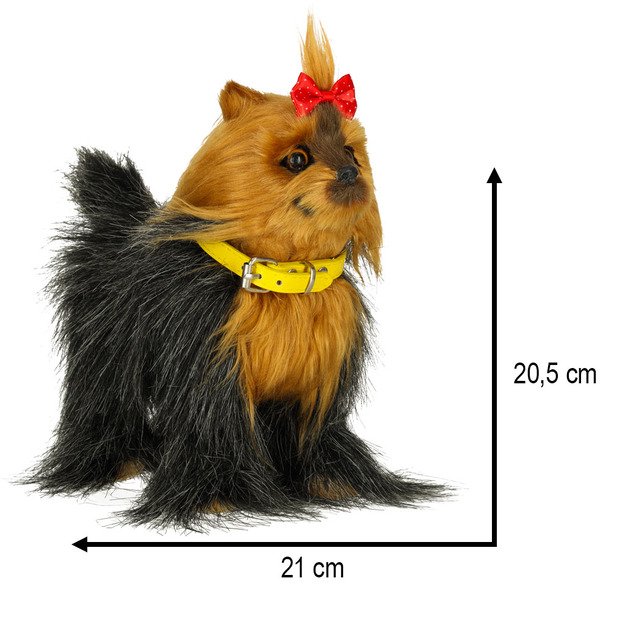 Interaktyvus šuo reaguoja į prisilietimus, judesius, pasivaikščiojimus, lojimą, lojimą York 12