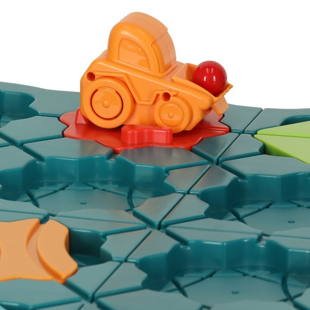 Dėlionių stalo žaidimas labirintas su kliūtimis 56 el. 3