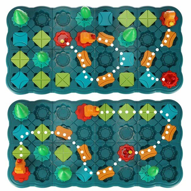 Dėlionių stalo žaidimas labirintas su kliūtimis 56 el. 11