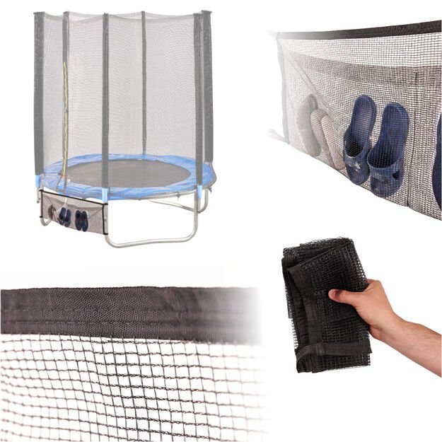 The trampoline bag is for trampolines