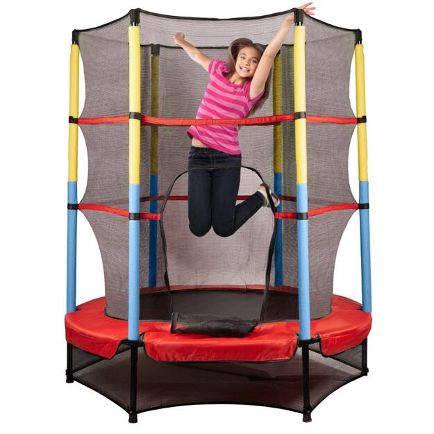 Children's garden trampoline 140 cm