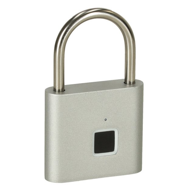 Padlock with fingerprint