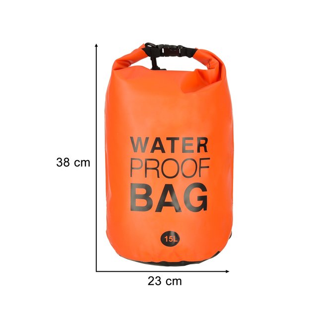 Inflatable waterproof bag 15L