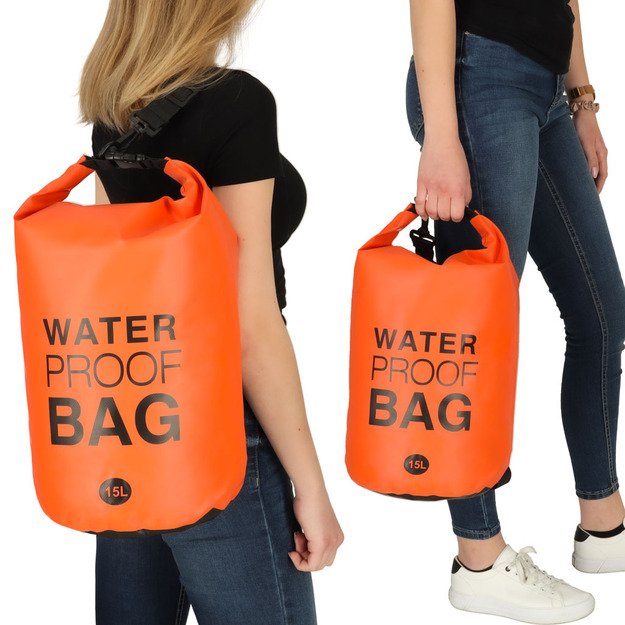 Inflatable waterproof bag 15L