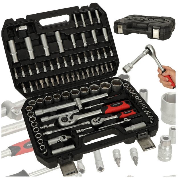 Set of socket wrenches 1/2 1/4 (94 pieces)