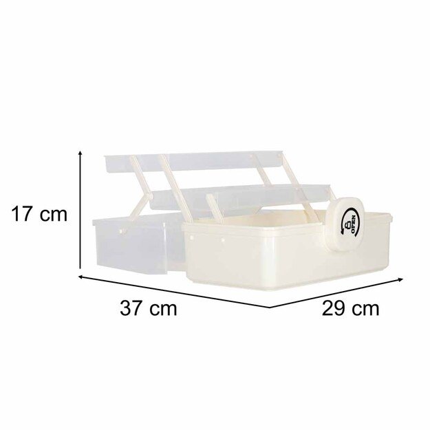 Vaistų laikymo organizatorius, vaistų spintelė 29x16x15cm 14