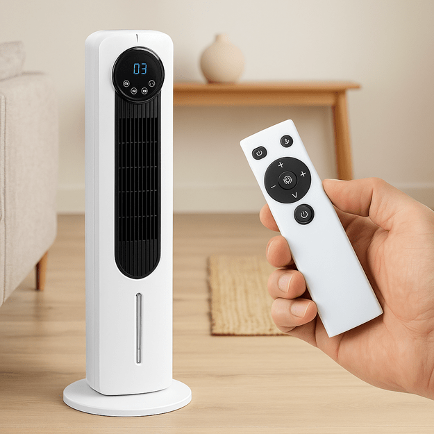 Water Floor Column Fan Ionization Oscillation Display REMOTE CONTROL 1