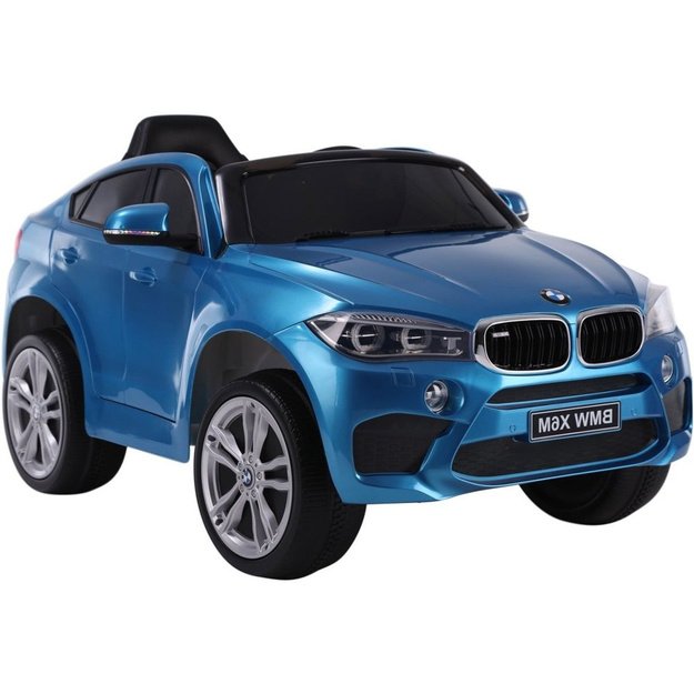 BMW X6 Blue Painting - Electric Ride On Car 1