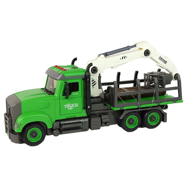 Green Timber Truck 1