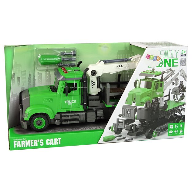 Green Timber Truck 6