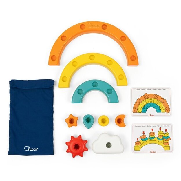 177820 MULTICOLOR PINS RAINBOW 3