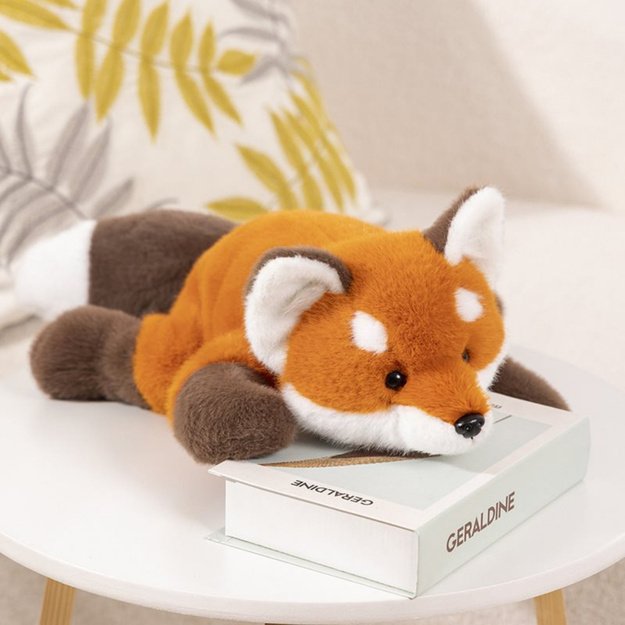 Plush Fox Cuddly Toy With Weighted Paws 30cm 2