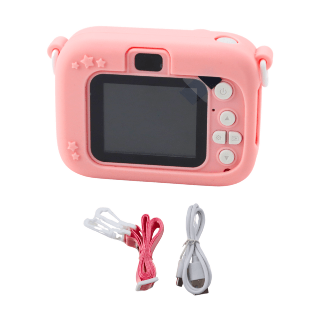 Digital Camera For Kids Unicorn Pink 48Mpx HD 1080P 2