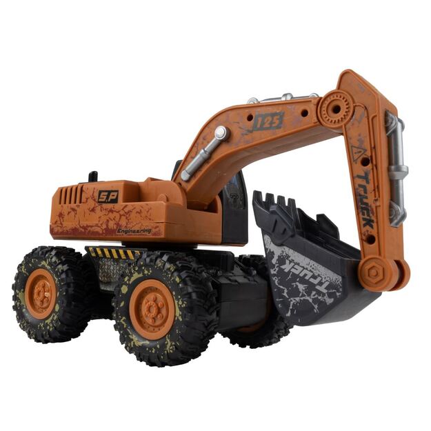 Toy excavator with sounds and lights 5082