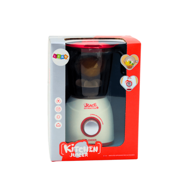 ŽAISLINIS BLENDERIS VAIKAMS – SU ŠVIESOS IR GARSO EFEKTAIS + VAISIŲ RINKINYS (3 VNT.) 3