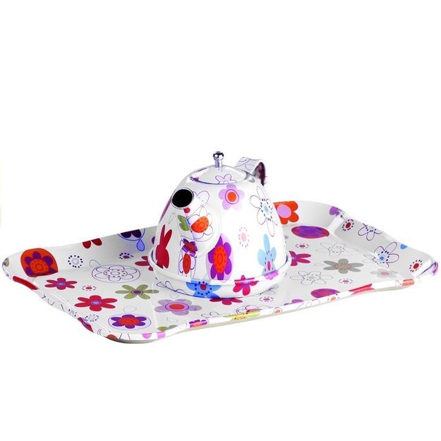 Gražus metalinis arbatos servizo virtuvės rinkinys 14