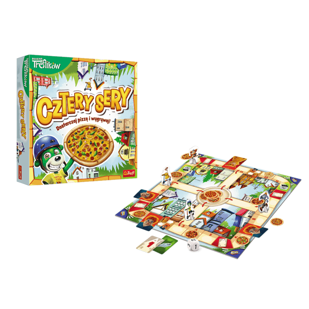Gra planszowa Cztery Sery Rodzina Treflików Trefl 02282 1