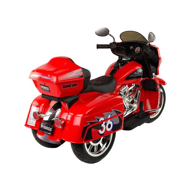 Elektrinis pasivažinėjimas motociklu Goldwing Red 9