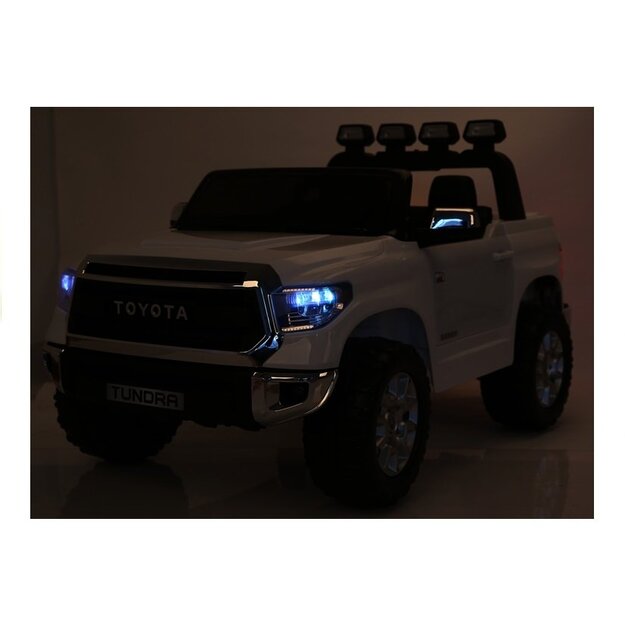 "Toyota Tundra White" - elektrinis pasivažinėjimo automobilis 8