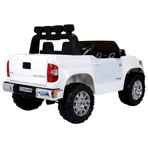 "Toyota Tundra White" - elektrinis pasivažinėjimo automobilis 4