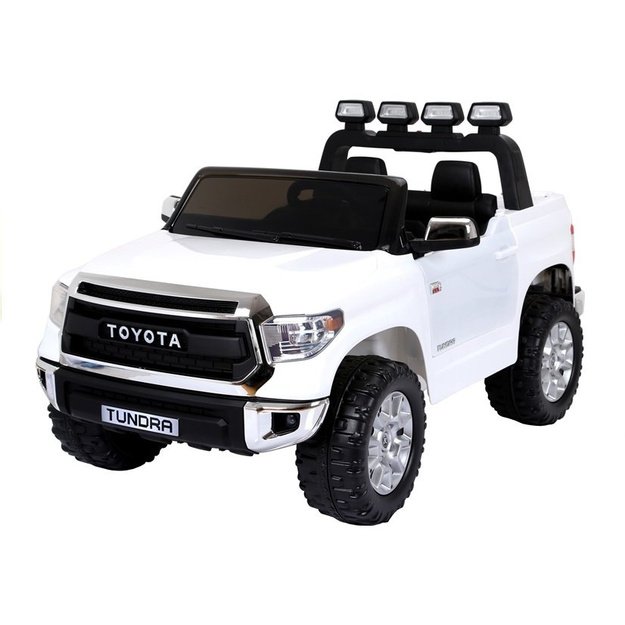 "Toyota Tundra White" - elektrinis pasivažinėjimo automobilis 9
