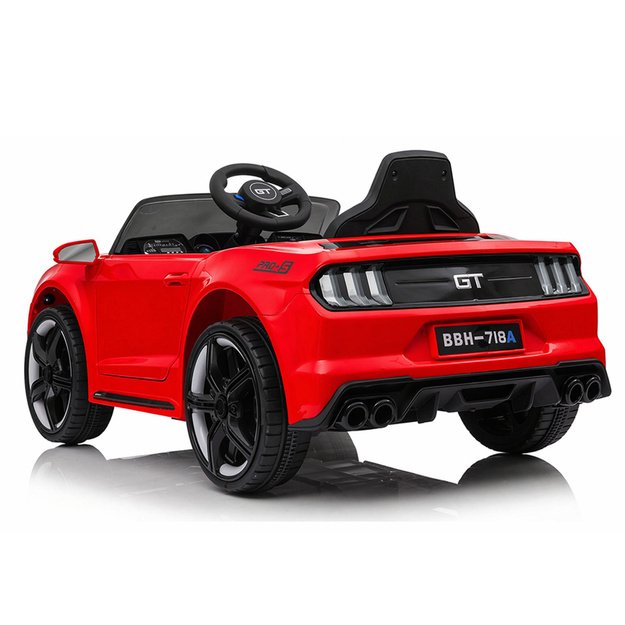 BBH-718A Elektrinis važiuojantis automobilis - raudonas