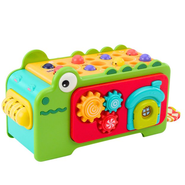 Educational Sensory Cube Cymbals Maze Crocodile 1