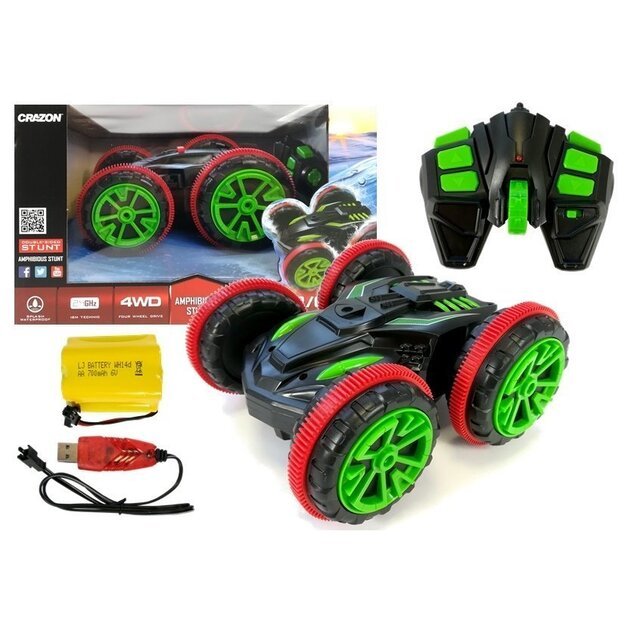 Automatinis R / C Nuotoliniu būdu valdomas 2.4G dvipusis