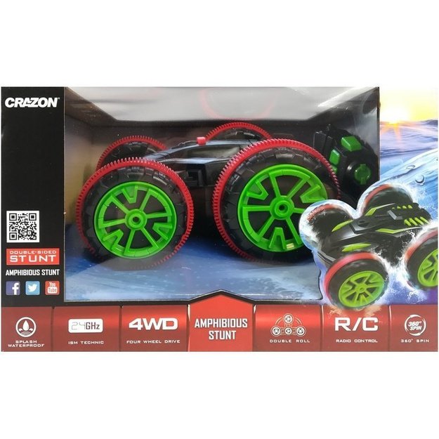 Automatinis R / C Nuotoliniu būdu valdomas 2.4G dvipusis 5