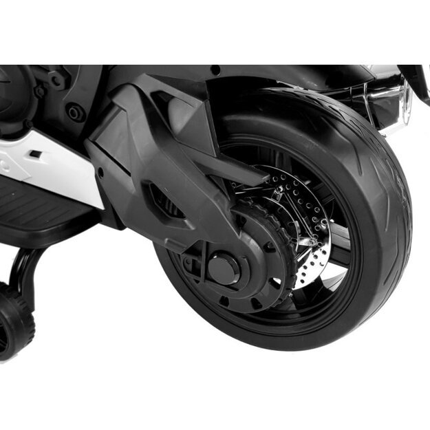 TR1603 Elektrinis pasivažinėjimo motociklas baltas 18