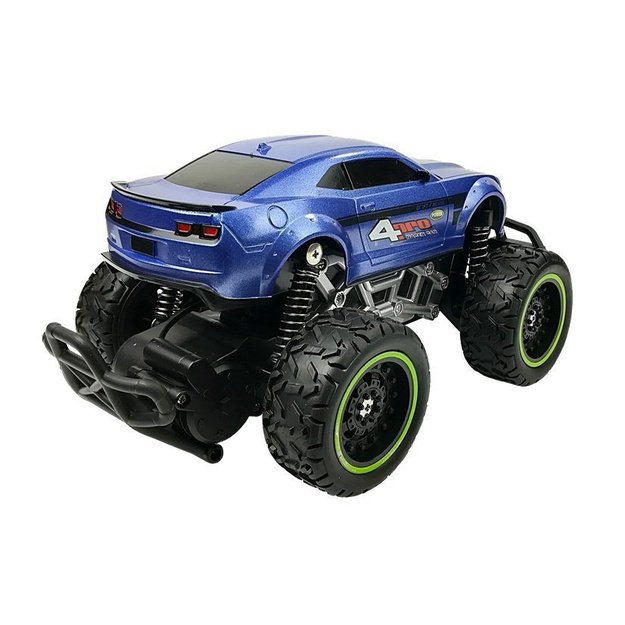 Remote controlled Car Off-road R/C Blue High Wheels