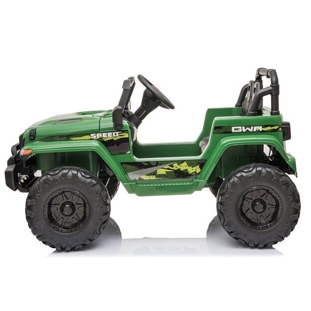 Elektrinis pasivažinėjimo automobilis CH9956 Green 3