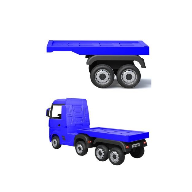 HL358 Mercedes Scania Actros blue vehicle semi-trailer