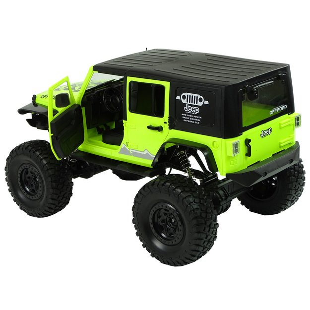 Rock Crawler 2.4 GHz Green 4x4 Shock Absorbers