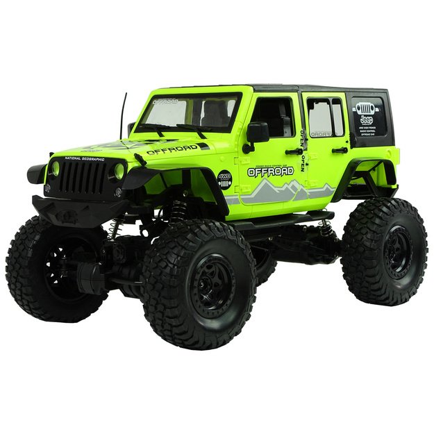 Rock Crawler 2.4 GHz Green 4x4 Shock Absorbers