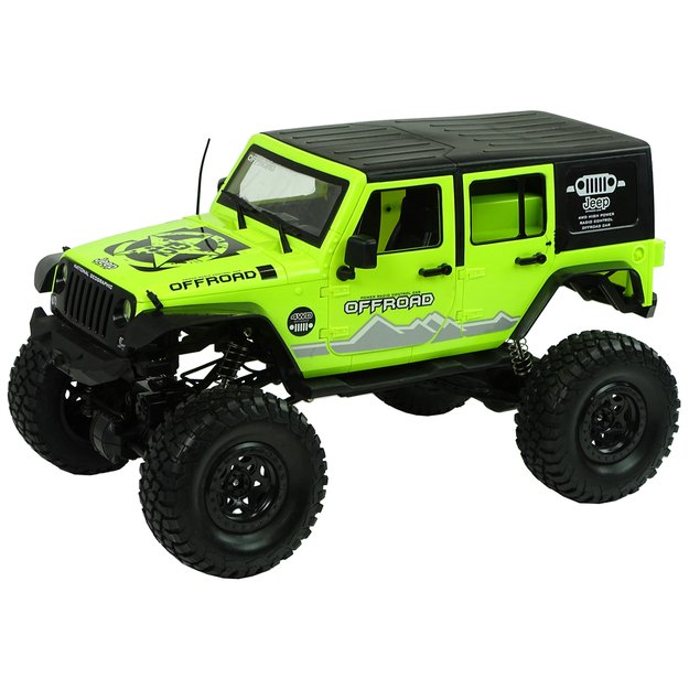 Rock Crawler 2.4 GHz Green 4x4 Shock Absorbers