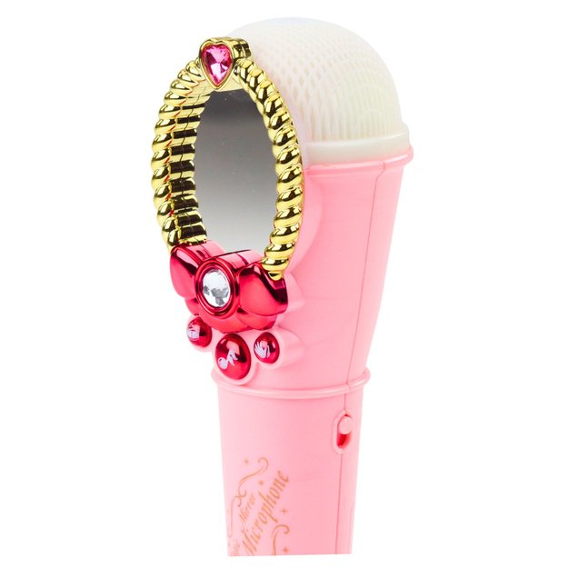 Magiškas veidrodis su mikrofonu Rožinė USB šviesa 8