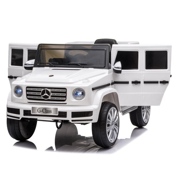 Elektrinis važiuojantis automobilis "Mercedes G500 White 18