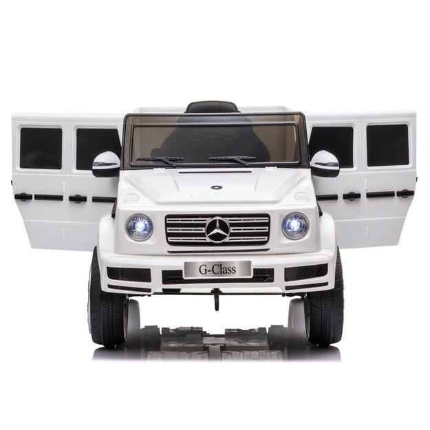 Elektrinis važiuojantis automobilis "Mercedes G500 White 7