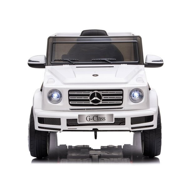 Elektrinis važiuojantis automobilis "Mercedes G500 White 13