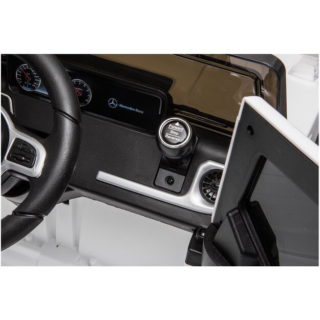 Elektrinis važiuojantis automobilis "Mercedes G500 White 23