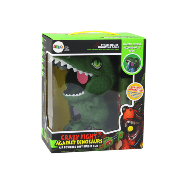 Arcade Game Shooting Dinosaur Green Ball Gun 3