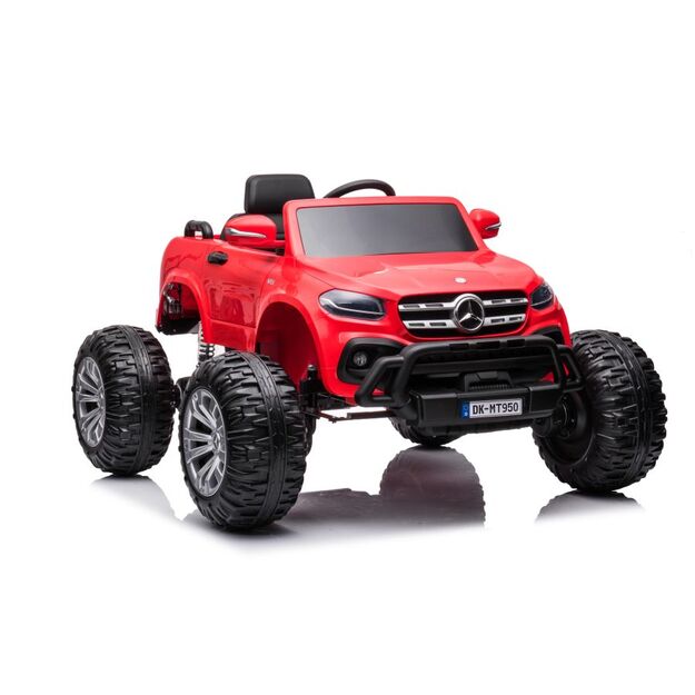 Akumuliatorinis automobilis Mercedes DK-MT950 4x4 Raudona