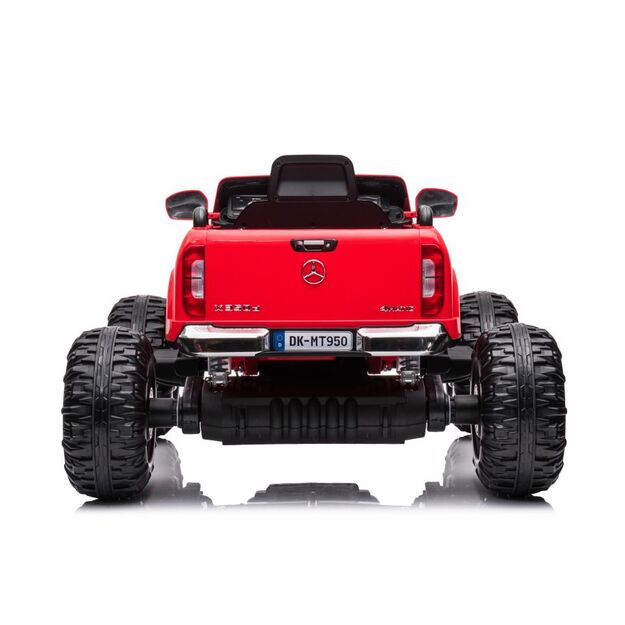 Akumuliatorinis automobilis Mercedes DK-MT950 4x4 Raudona 12