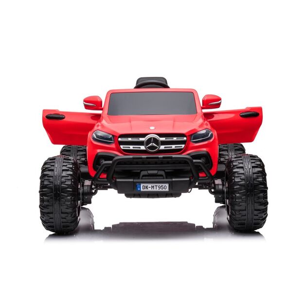 Akumuliatorinis automobilis Mercedes DK-MT950 4x4 Raudona 11