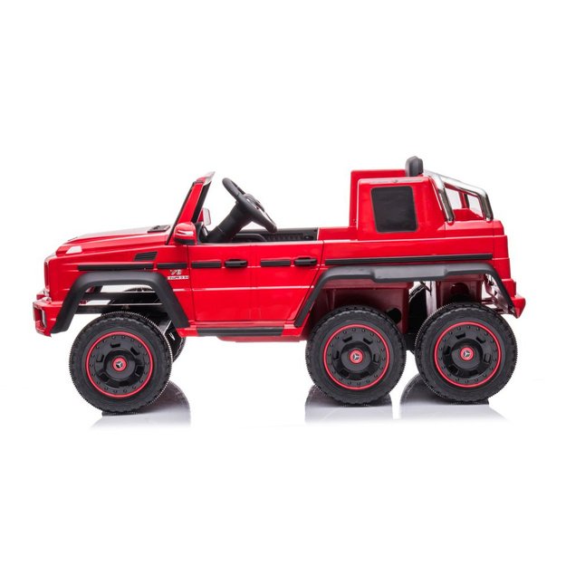 Elektrinis pasivažinėjimas automobiliu "Mercedes Benz G63 Red 1