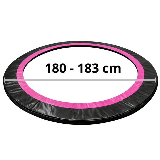 Spring Cover for Sport Max 6ft Trampoline Black-Pink