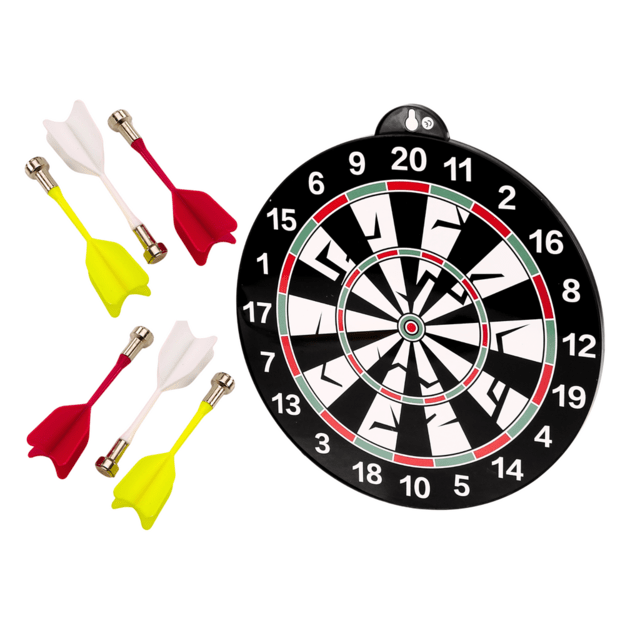Double-sided Magnetic Disc Racket Darts 6Pcs 2