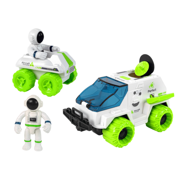 Kosminės transporto priemonės rinkinys 6in1 Rover Satellite vaikams